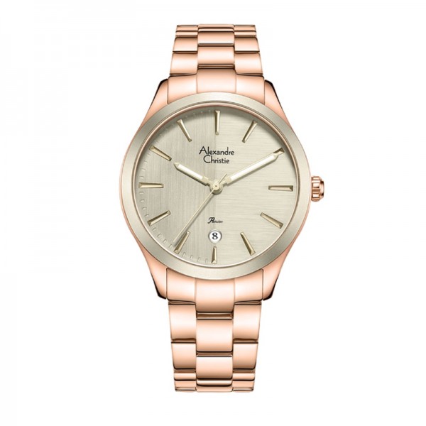 Alexandre Christie AC 2A90 Rosegold Grey LDBRGGR